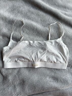 SKIMS NWOT White Ribbed Bralette - small